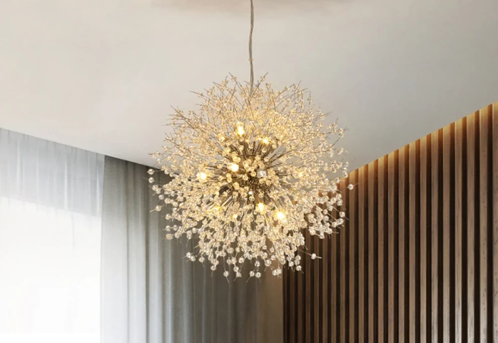 glass globe chandelier lighting