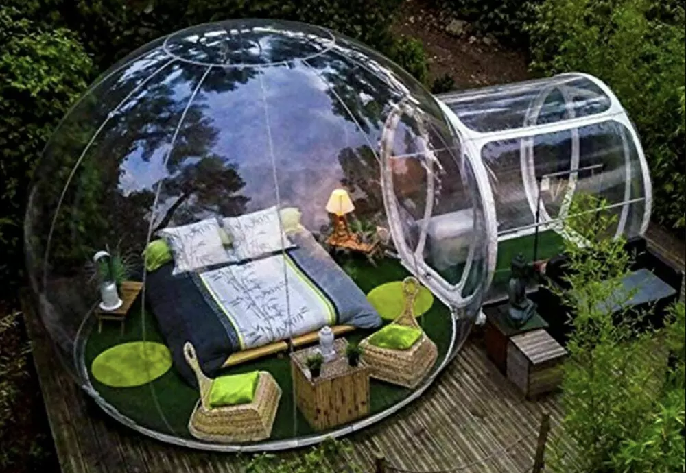 cosy bubble tent