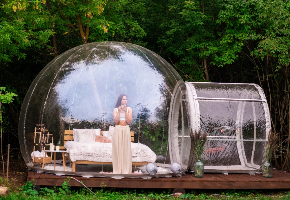 cosy bubble tent